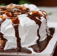 Bolo de Chocolate, Merengado.